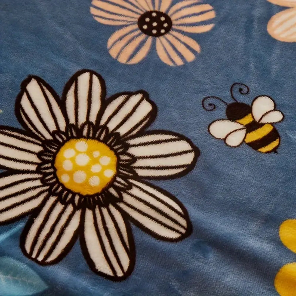 Flora Fleece Blanket