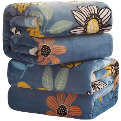 Flora Fleece Blanket